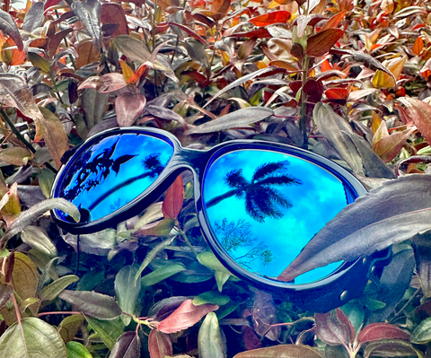 Glass mirror lenses